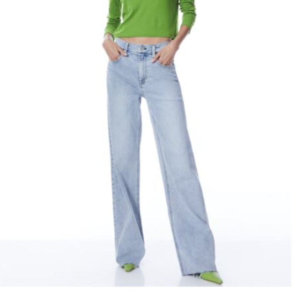 Alice + Olivia Sofia Boyfriend Jean